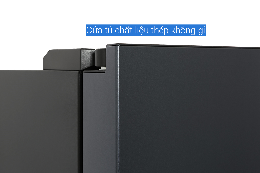 Tủ lạnh Aqua Inverter 646 lít Side By Side AQR-S682XA(SLB) Màu Đen xám khói