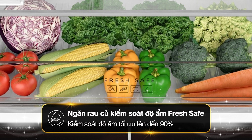 Tủ lạnh Panasonic Inverter 650 lít PRIME+ Edition Multi Door NR-WY720ZMMV