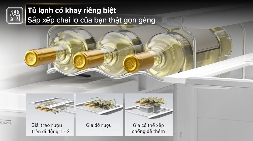 Tủ lạnh Panasonic Inverter 621 lít PRIME+ Edition Multi Door NR-XY680YMMV