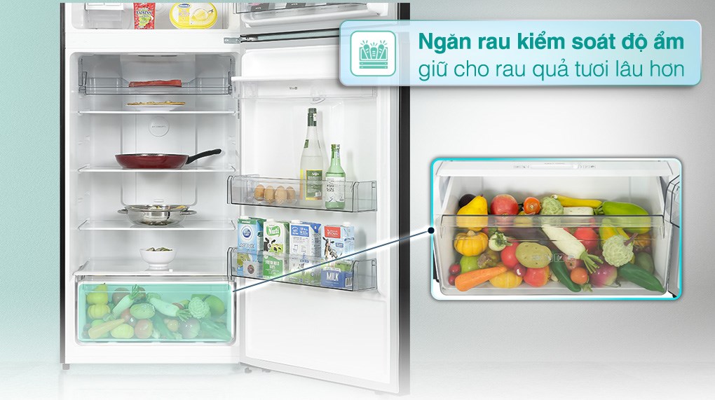 Tủ lạnh Sharp Inverter 417 lít SJ-X417WD-DG