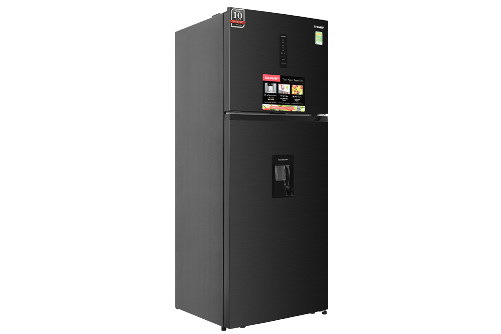 Tủ lạnh Sharp Inverter 417 lít SJ-X417WD-DG Màu Đen