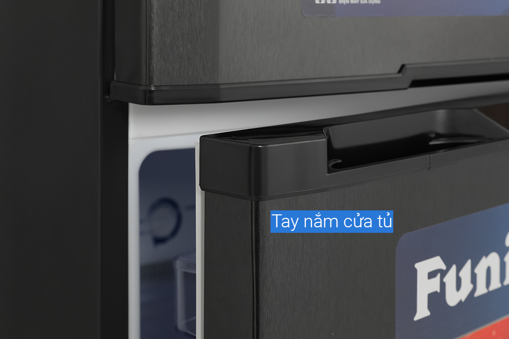 Tủ lạnh Funiki 209 lít HR T6209TDG Màu Ghi đen