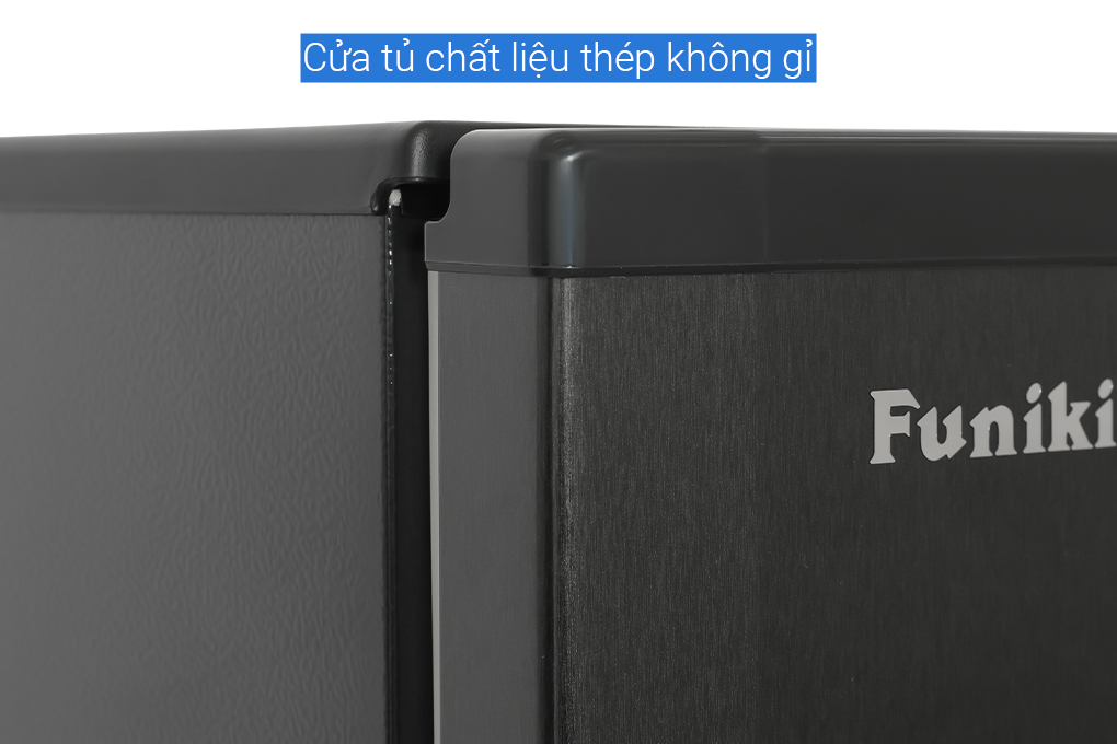 Tủ lạnh Funiki 209 lít HR T6209TDG Màu Ghi đen