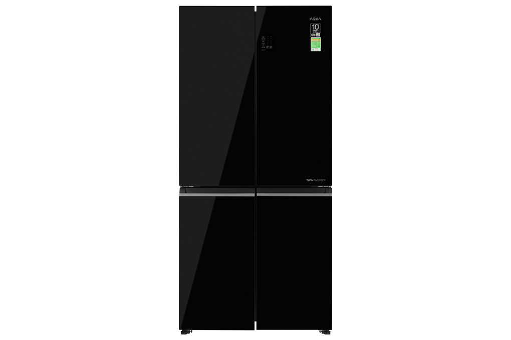Tủ lạnh Aqua Inverter 469 lít Multi Door AQR-M536XA(GB) Màu Đen