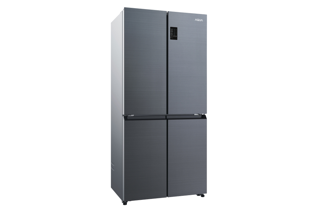 Tủ lạnh Aqua Inverter 469 lít Multi Door AQR-M536XA(SL) Màu Đen - Xám