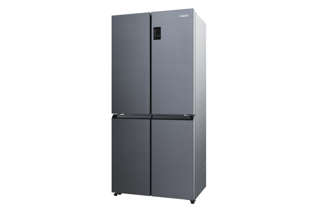 Tủ lạnh Aqua Inverter 469 lít Multi Door AQR-M536XA(SL) Màu Đen - Xám