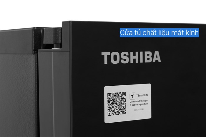Tủ lạnh Toshiba Inverter 568 lít Side By Side GR-RS755WIA-PGV(22)-XK Màu Đen