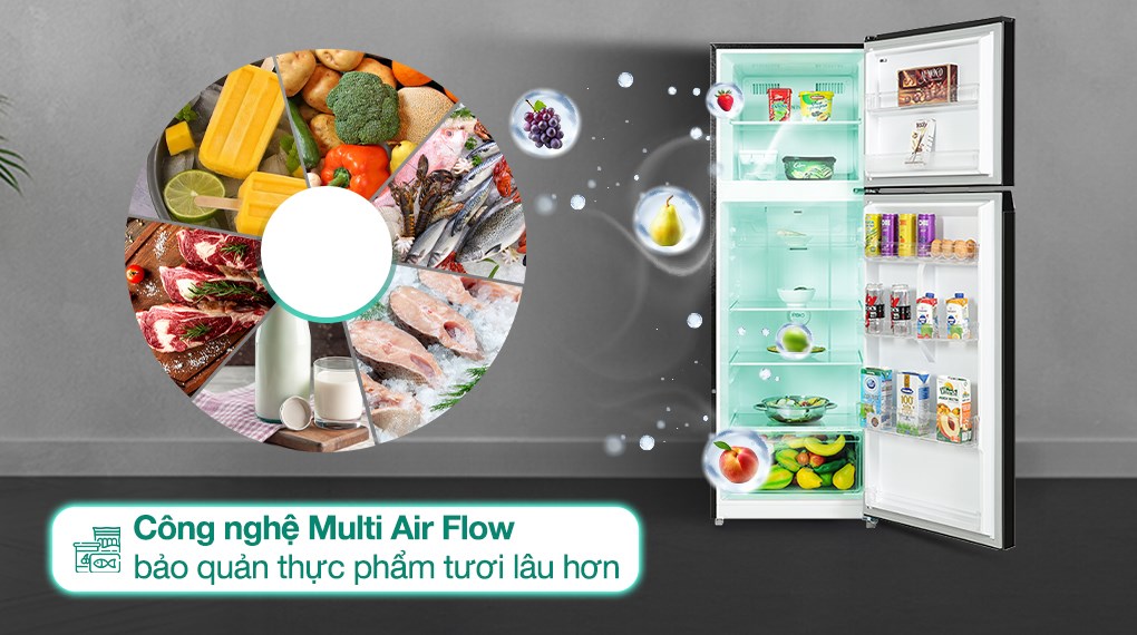 Tủ lạnh Toshiba Inverter 312 lít GR-RT416WE-PMV(58)-MM