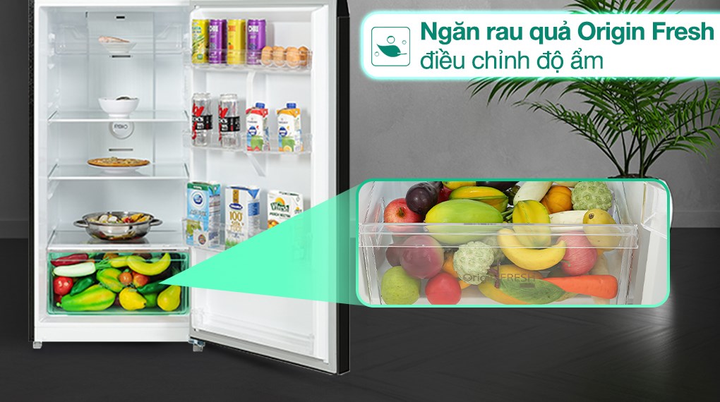 Tủ lạnh Toshiba Inverter 312 lít GR-RT416WE-PMV(58)-MM