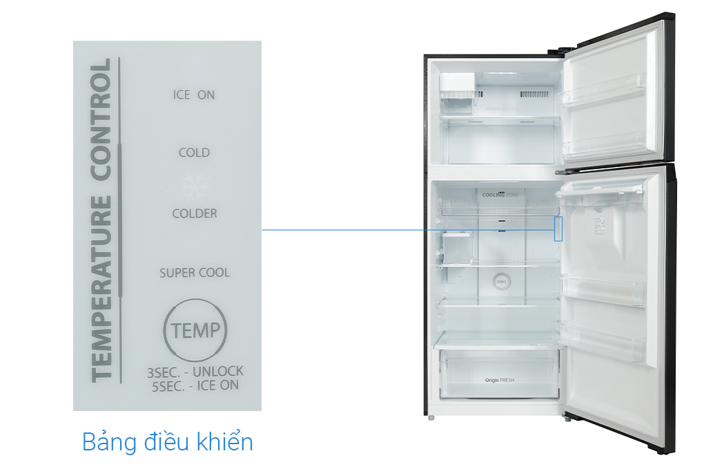 Tủ lạnh Toshiba Inverter 409 lít GR-RT535WEA-PMV(06)-MG Màu Xám