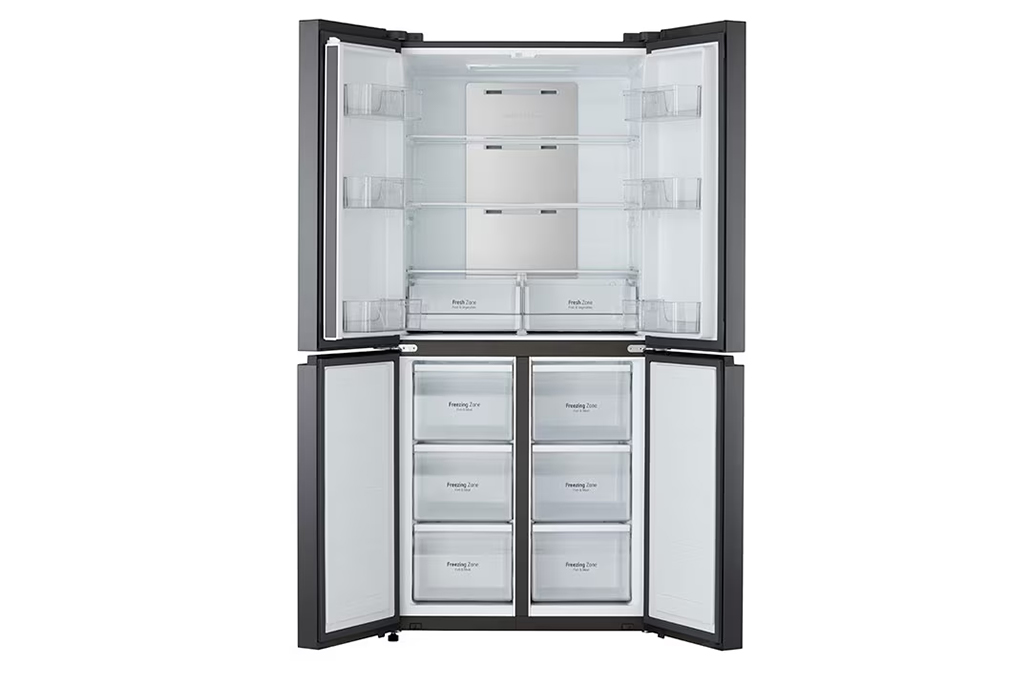 Tủ lạnh LG Inverter 470 lít Multi Door GR-B50BL Màu Đen