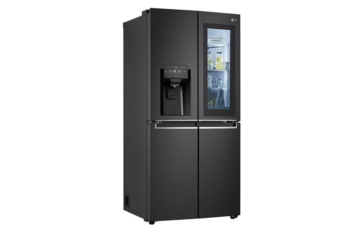 Tủ lạnh LG Inverter 496 lít Multi Door InstaView Door in Door GR-X22MBI Màu Đen