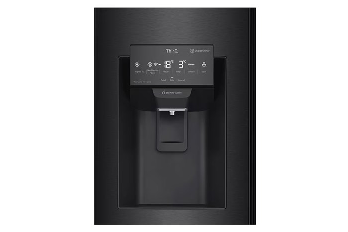 Tủ lạnh LG Inverter 496 lít Multi Door InstaView Door in Door GR-X22MBI Màu Đen