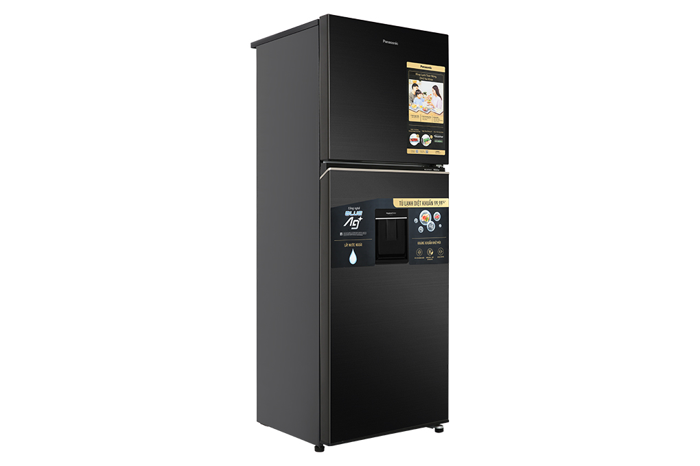 Tủ lạnh Panasonic Inverter 366 lít NR-TL381GVKV Màu Đen