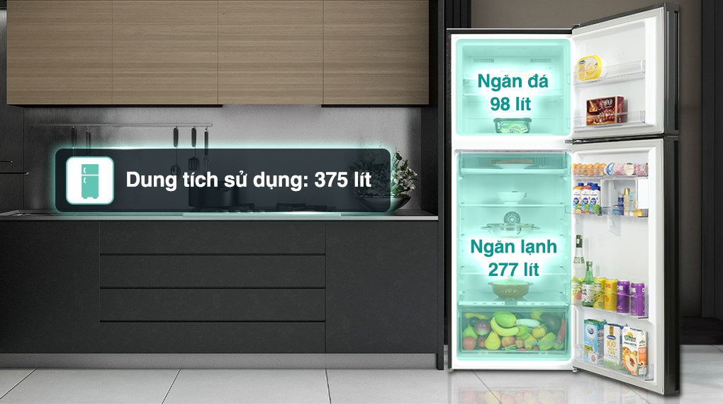 Tủ lạnh Beko Inverter 375 lít RDNT401E50VZHFSGB