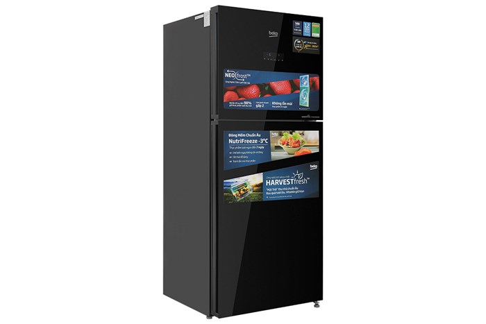 Tủ lạnh Beko Inverter 375 lít RDNT401E50VZHFSGB Màu Đen