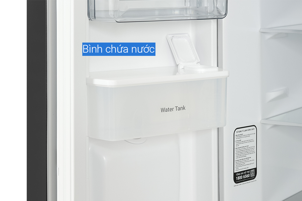 Tủ lạnh Hitachi Inverter 464 lít Multi Door HR4N7520DSWDXVN Màu Đen