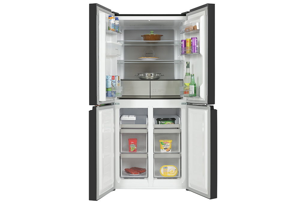 Tủ lạnh Hitachi Inverter 464 lít Multi Door HR4N7520DSWDXVN Màu Đen