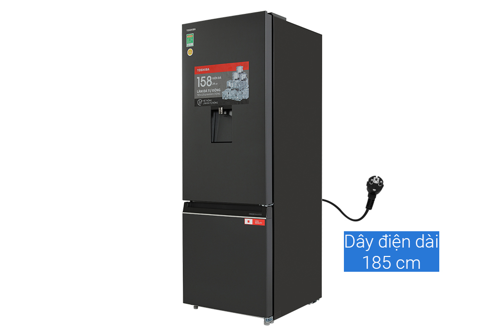 Tủ lạnh Toshiba Inverter 321 lít GR-RB405WEA-PMV(06)-MG Màu Xám