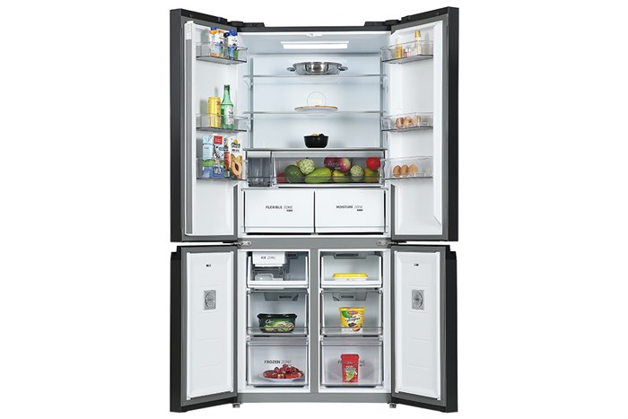 Tủ lạnh Toshiba Inverter 515 lít Multi Door GR-RF665WIA-PGV(22)-XK Màu Đen