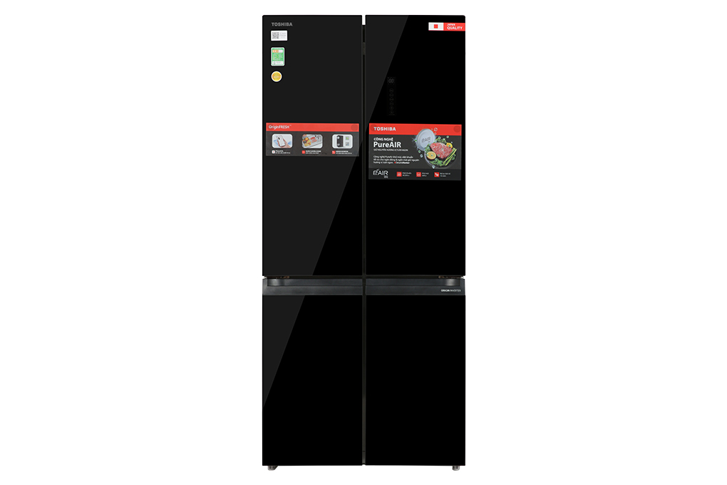 Tủ lạnh Toshiba Inverter 515 lít Multi Door GR-RF677WI-PGV(22)-XK Màu Đen