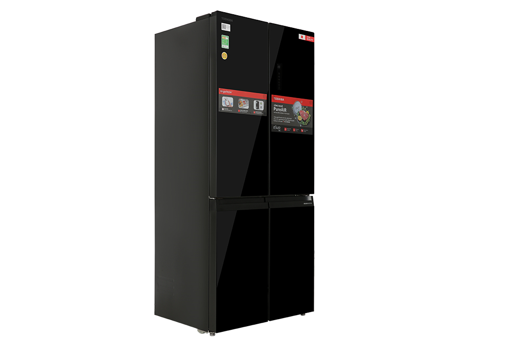 Tủ lạnh Toshiba Inverter 515 lít Multi Door GR-RF677WI-PGV(22)-XK Màu Đen