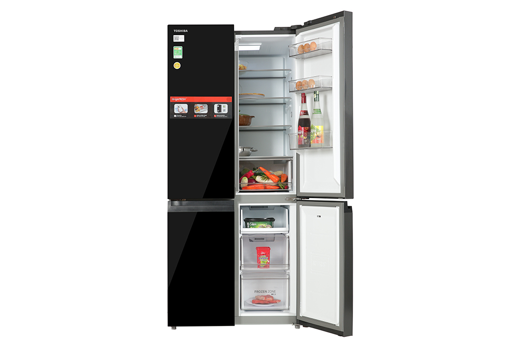 Tủ lạnh Toshiba Inverter 515 lít Multi Door GR-RF677WI-PGV(22)-XK Màu Đen