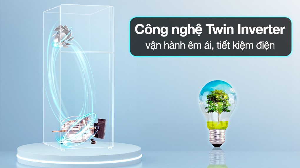 Tủ lạnh Aqua Inverter 236 lít AQR-T260FA(FB)