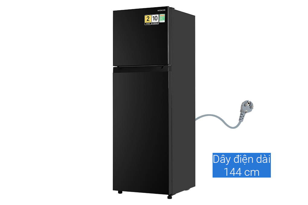 Tủ lạnh Hitachi Inverter 260 lít HRTN5275MFUVN Màu Đen