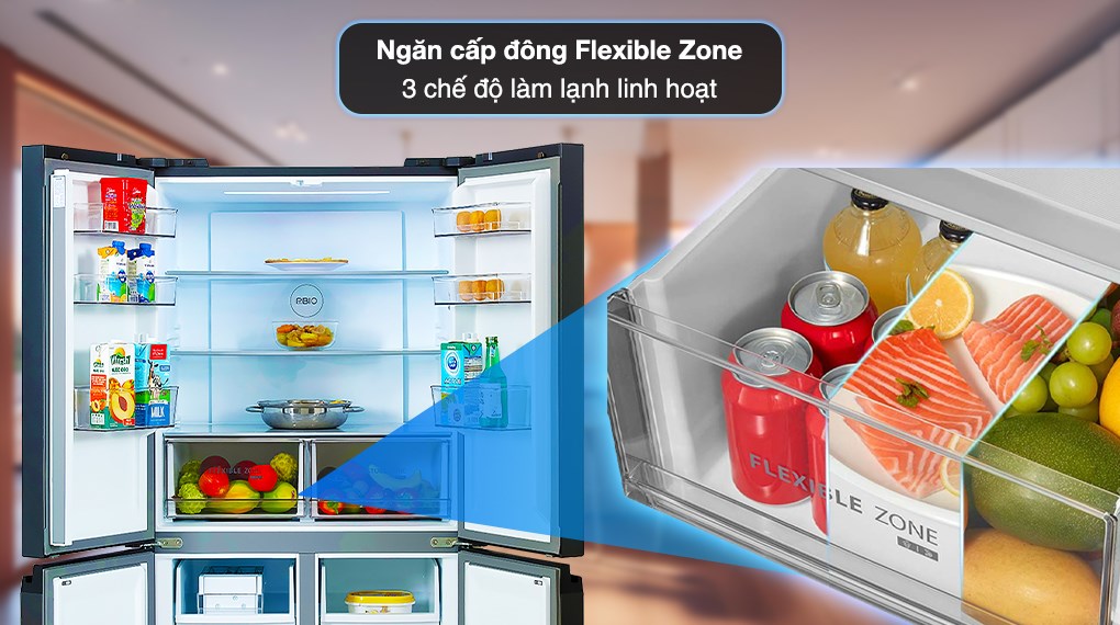 Tủ lạnh Toshiba Inverter 474 lít Multi Door GR-RF611WI-PGV(22)-XK