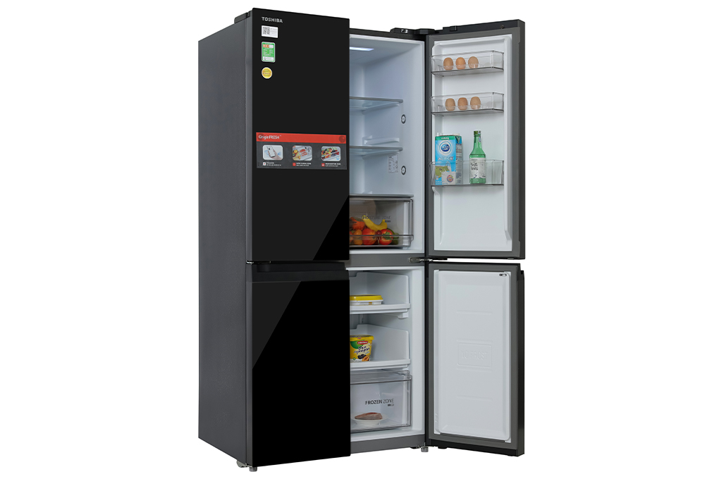 Tủ lạnh Toshiba Inverter 474 lít Multi Door GR-RF611WI-PGV(22)-XK Màu Đen