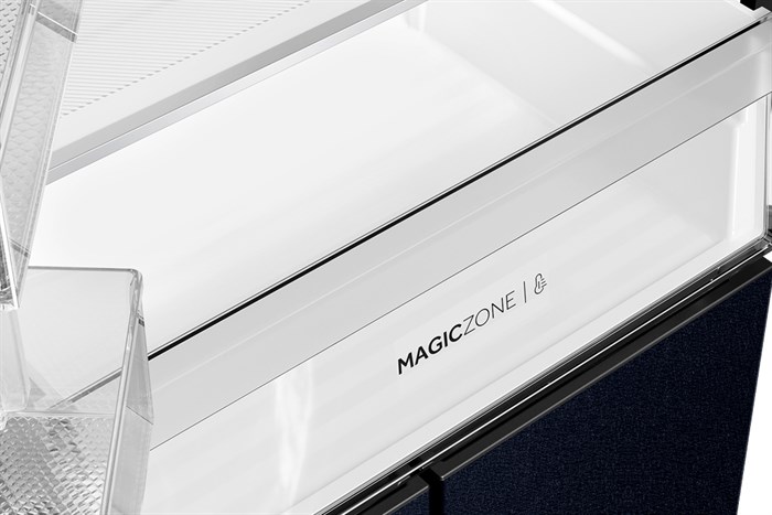 Tủ lạnh Aqua Inverter 410 lít Multi Door AQR-M466XA(CBC) Màu Đen - Xám