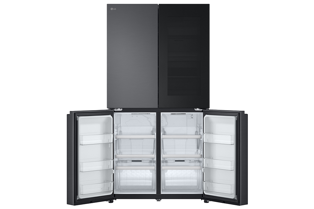 Tủ lạnh LG Inverter 666 lít Multi Door InstaView LFB66BLMI Màu Đen
