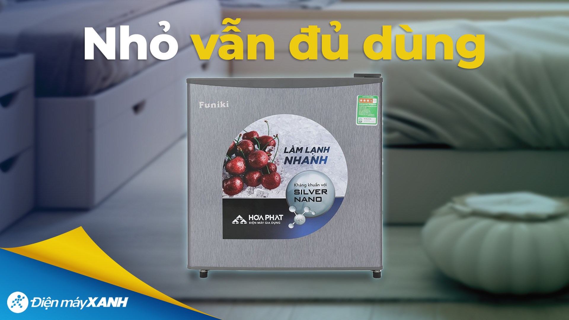 Tủ lạnh Funiki 46 lít FR-51CD