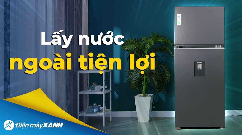 Tủ lạnh LG Inverter 374 lít LTD37BLM