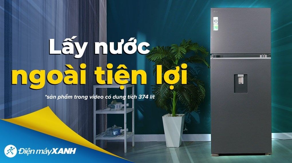 Tủ lạnh LG Inverter 374 lít LTD37BLM