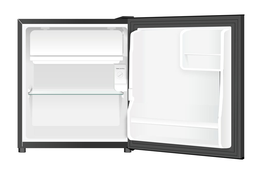 Tủ lạnh Aqua 50 lít AQR-D60FA(BS) Màu Đen