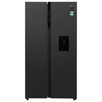 Tủ lạnh Aqua Inverter 550 lít Side By Side AQR-S612XA(WCB)