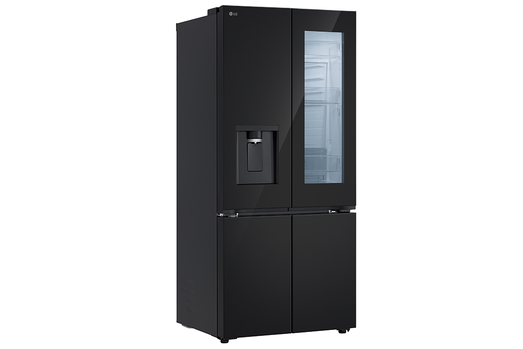 Tủ lạnh LG Inverter 612 lít Multi Door InstaView LFD61BLGAI Màu Đen