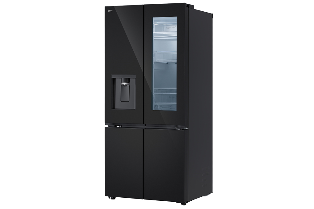 Tủ lạnh LG Inverter 612 lít Multi Door InstaView LFD61BLGAI Màu Đen