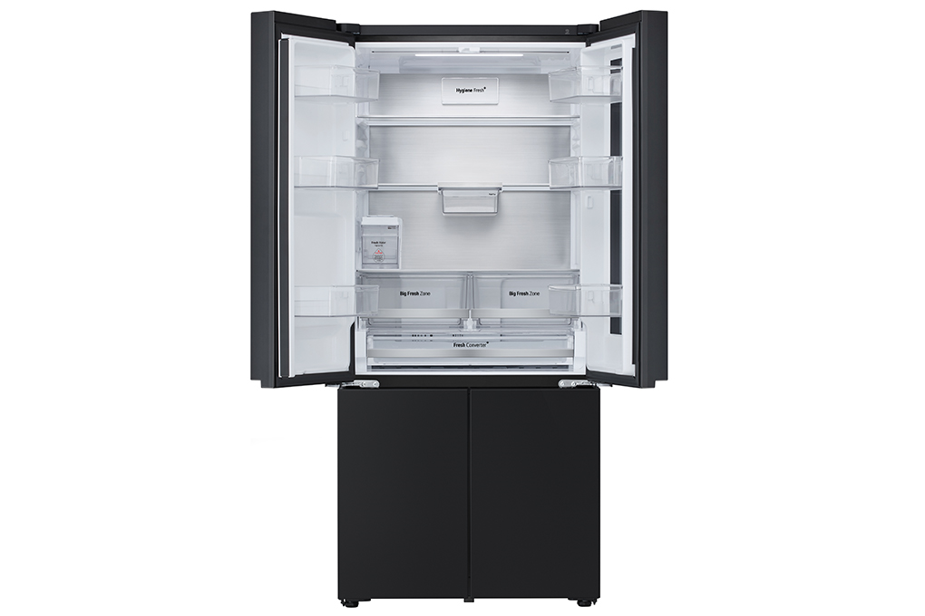 Tủ lạnh LG Inverter 612 lít Multi Door InstaView LFD61BLGAI Màu Đen