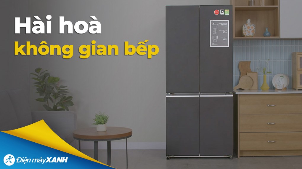 Tủ lạnh Panasonic Inverter 510 lít Multi Door NR-X561BK-VN​