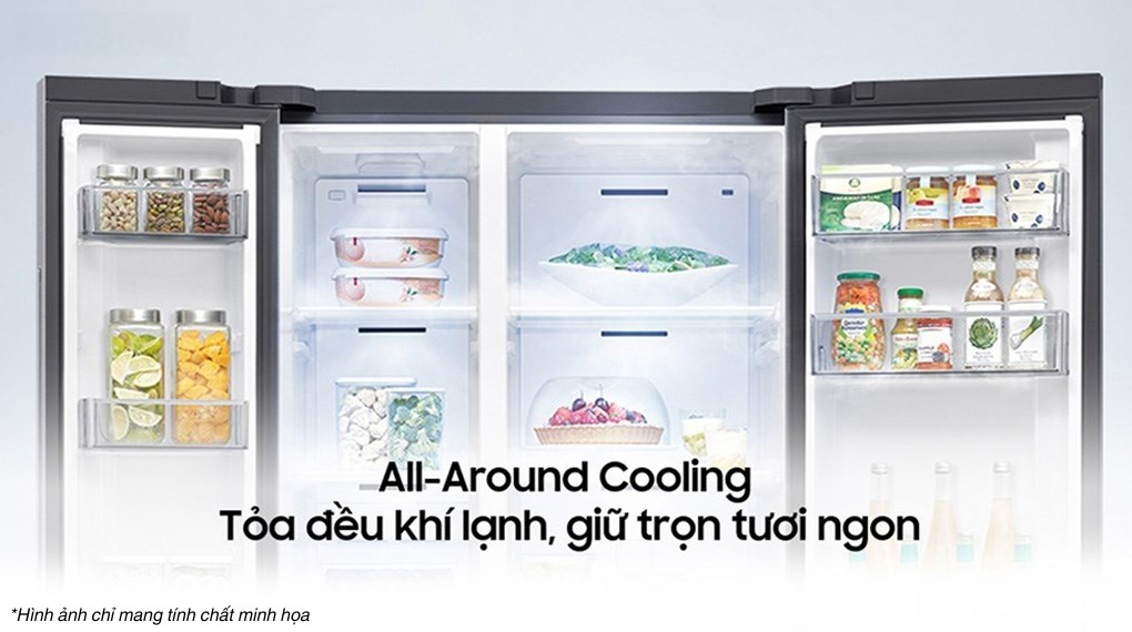 Công nghệ tiên tiến và hệ thống phức tạp có thể làm tăng giá thành của tủ lạnh Samsung được trang bị All-around Cooling