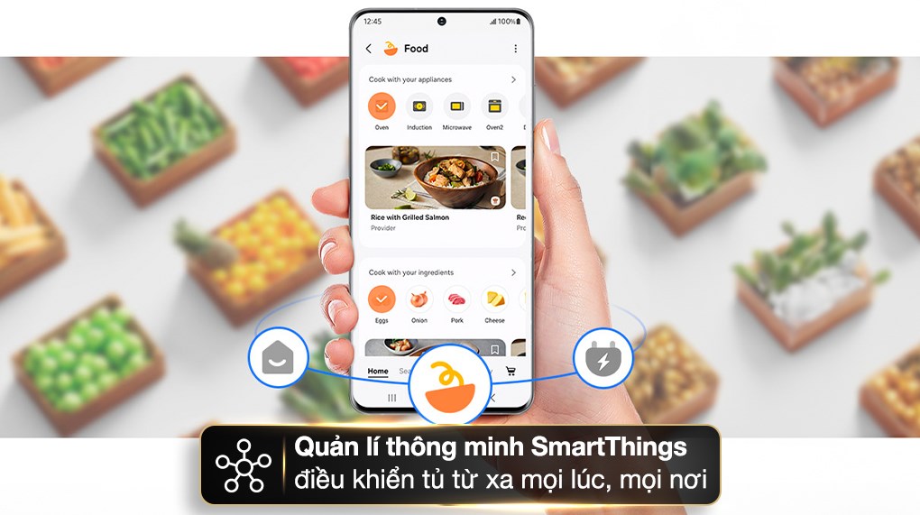 Tủ lạnh Samsung Inverter 636 lít Multi Door Bespoke RF65DB990012SV