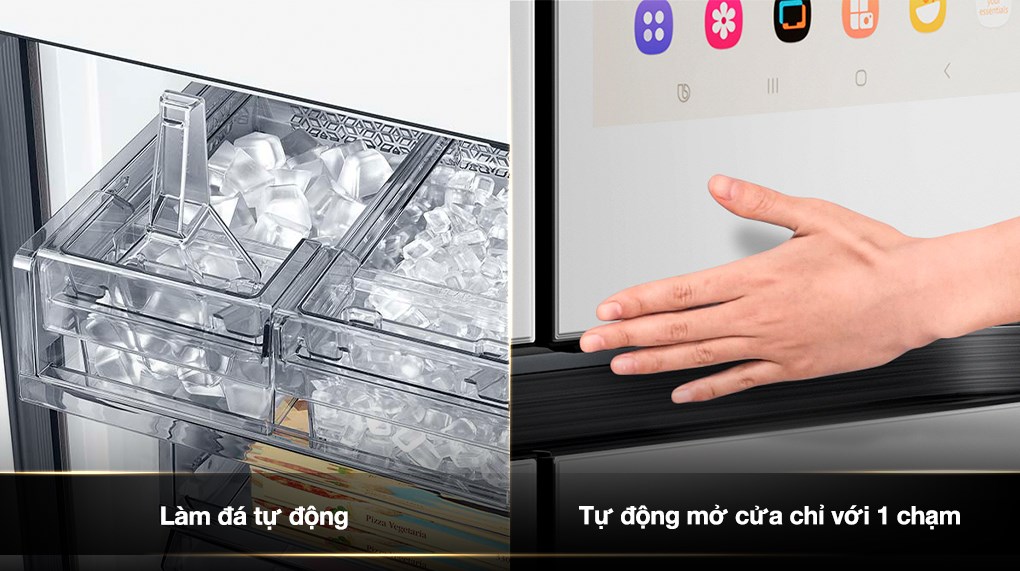 Tủ lạnh Samsung Inverter 636 lít Multi Door Bespoke RF65DB990012SV