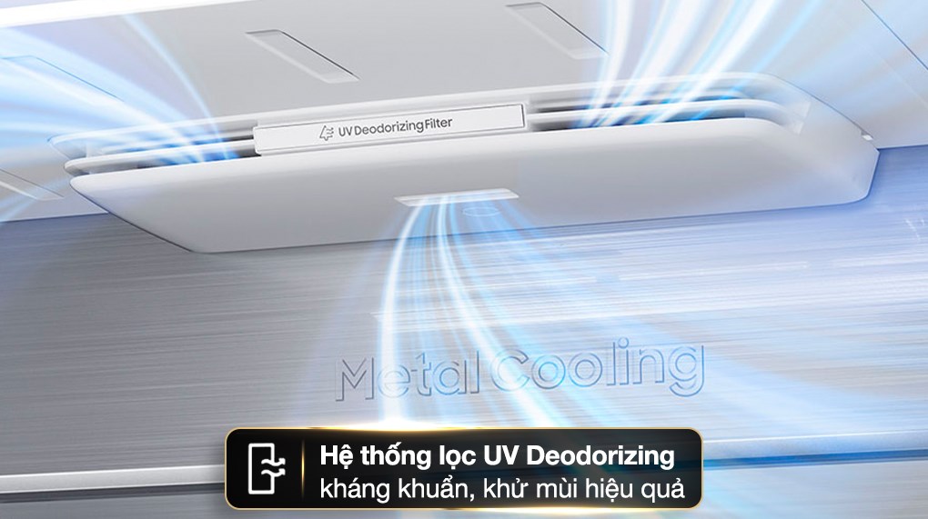 Tủ lạnh Samsung Inverter 636 lít Multi Door Bespoke RF65DB990012SV
