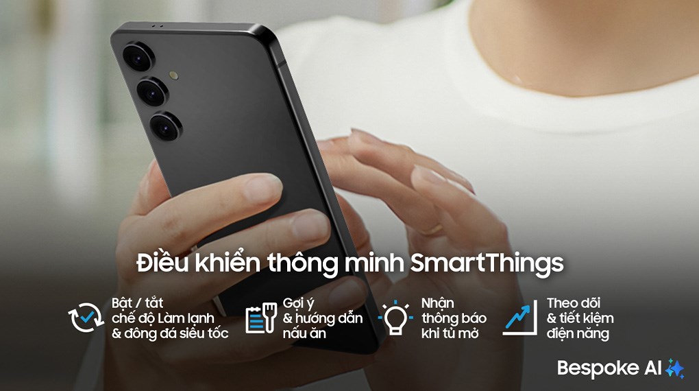 Tủ lạnh Samsung Inverter 655 lít Side By Side RS70F65Q3TSV