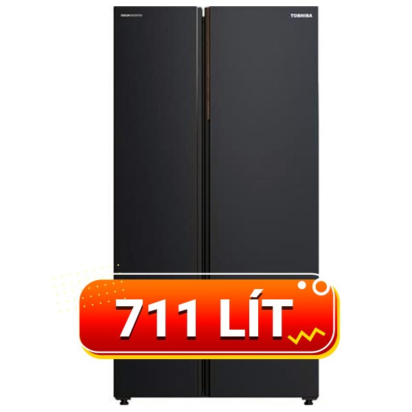 Toshiba Inverter 711 lít GR-RS910WI-PMV(06)-MG
