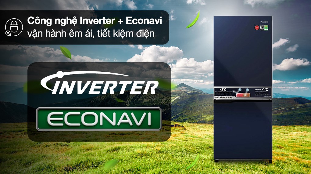 Tủ lạnh Panasonic Inverter 251 lít NR-SP275CPAV