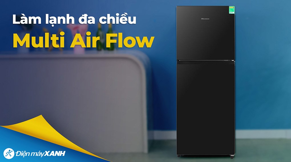 Tủ lạnh Hisense Inverter 205 lít RT256N4EBN